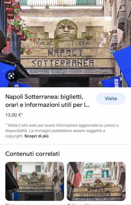 Appartement Emyesabi à Naples Extérieur photo